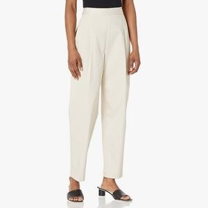 Rebecca Taylor Cream White High Waisted Trouser Pants Size 00